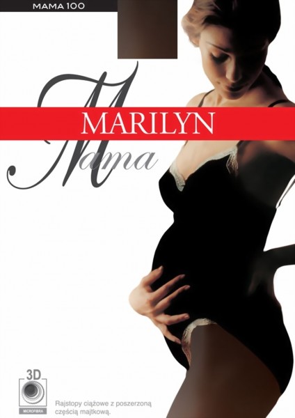 Marilyn - Opaque maternity tights Mama 100 denier