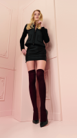 Trasparenze - Warm ribbed over the knee socks with wool Trasparenze - Warm ribbed over the knee socks with wool
