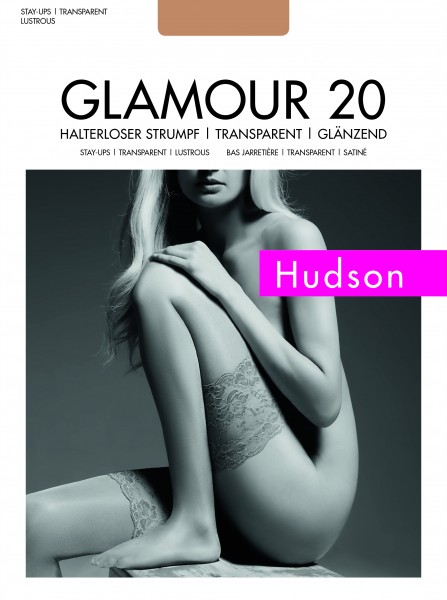 Hudson - Elegant glossy hold ups Glamour 20