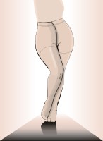 Fiore - 20 denier matt plus size tights Fiore - 20 denier matt plus size tights