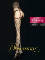 Fiore Strip Panty Impulso - Fishnet suspender tights Fiore Strip Panty Impulso - Fishnet suspender tights