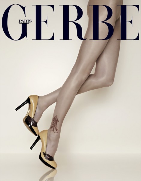 Gerbe - Elegant tattoo design tights Tattoo