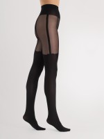 Fiore - Trendy mock suspender tights Milla 40 DEN Fiore - Trendy mock suspender tights Milla 40 DEN