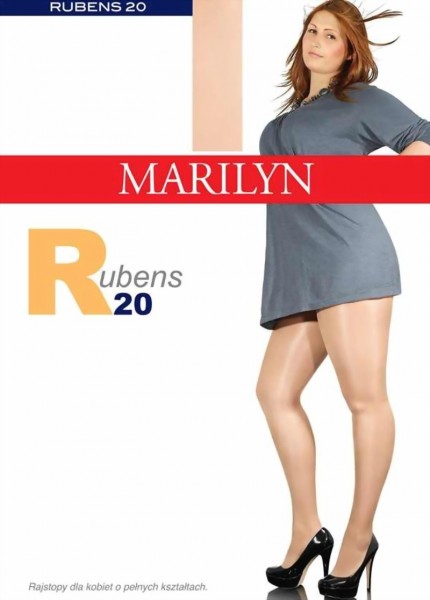 Marilyn - Fuller figure tights Rubens 20 DEN