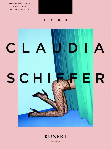Claudia Schiffer Legs No. 3 KUNERT de Luxe - Fishnet Tights