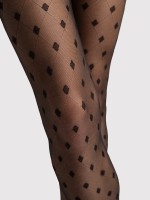 Fiore - Mock fishnet tights with sophisticated double diamond pattern Fiore - Mock fishnet tights with sophisticated double diamond pattern
