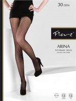 Fiore - Striped fishnet tights Arina 30 DEN Fiore - Striped fishnet tights Arina 30 DEN
