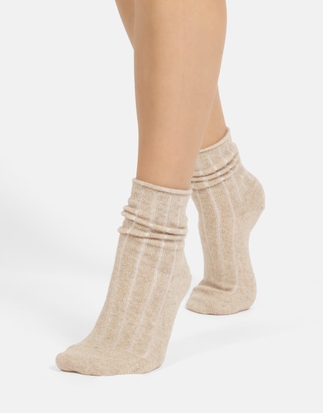 Cette - Comfortable, soft and warm winter socks with wool and cashmere