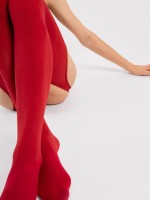 Fiore - Opaque suspender tights Diavola, 60 denier Fiore - Opaque suspender tights Diavola, 60 denier