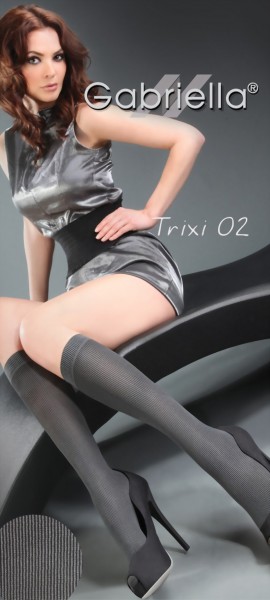 Gabriella - Striped knee highs Trixi 02