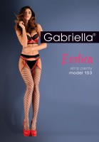 Gabriella Strip Panty - Sensuous fishnet suspender tights Gabriella Strip Panty - Sensuous fishnet suspender tights