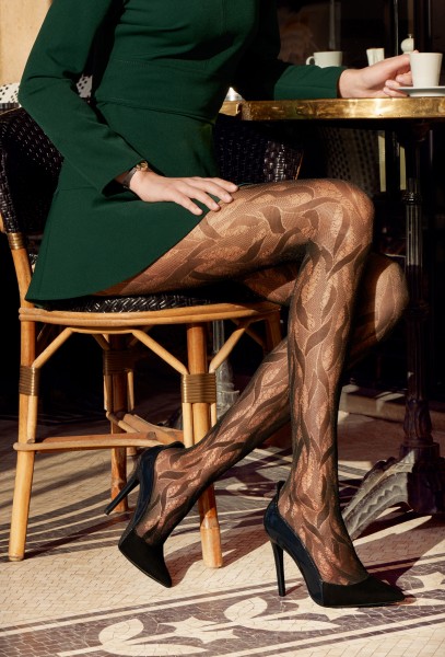 Gerbe - Elegant tights with fascinating design Fascination